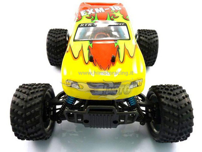 Monster truck EXM-16 himoto 2.4GHZ 1/16 4WD RTR - immagine 7