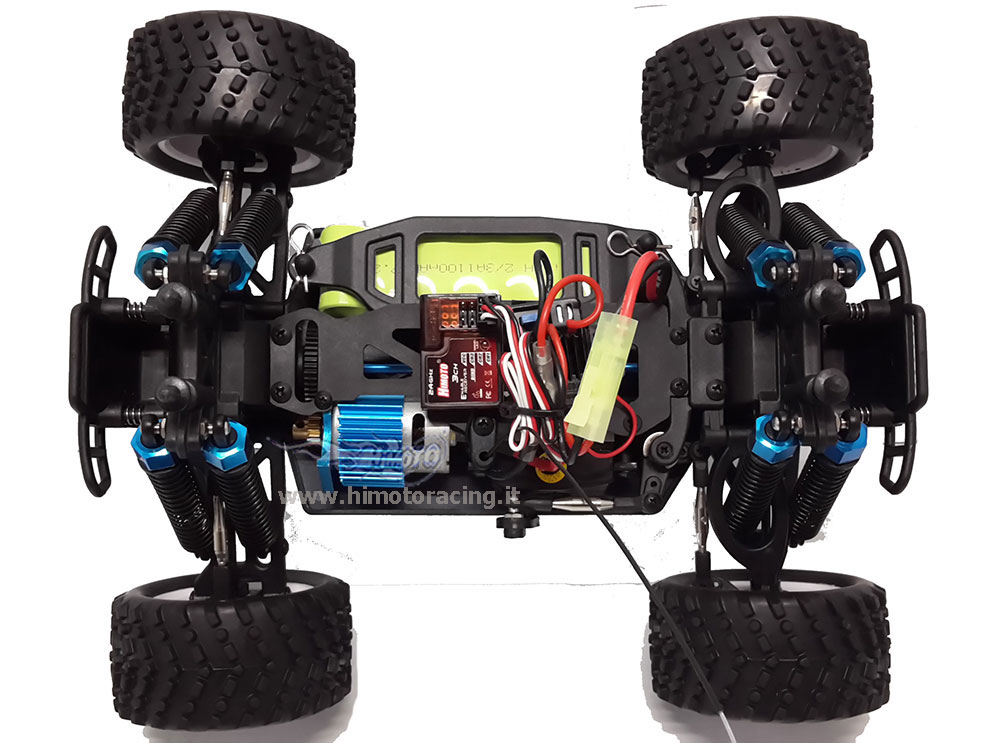 Monster truck EXM-16 himoto 2.4GHZ 1/16 4WD RTR - immagine 3