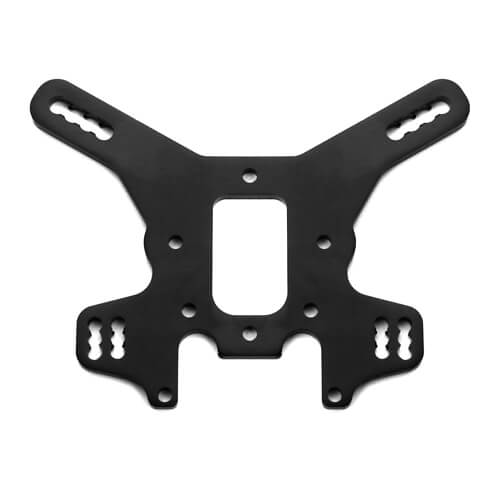 Shock Tower (rear, 7075, black ano, SCT.3/SL)