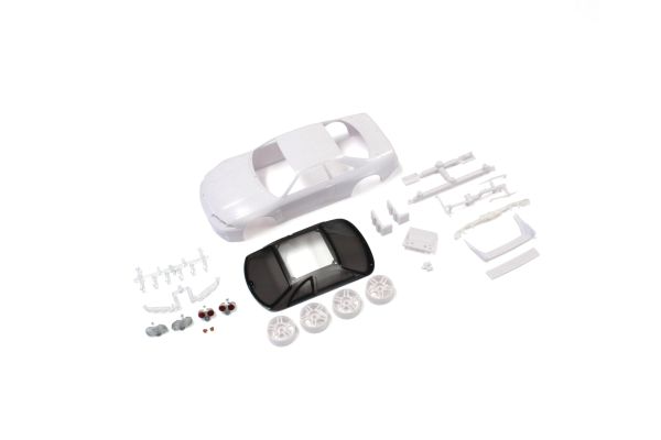 Carrozzeria Nissan Skyline R33 Mini-Z + Cerchi 4WD Non Verniciata