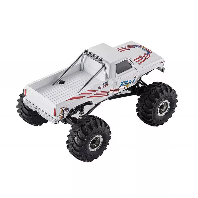 FMS MAX SMASHER FCX24 1/24 白 FMS FCX24 1/24TH SMASHER 4WD RTR - WHITE