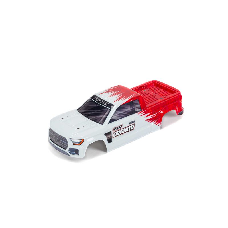 1/10 Painted Body Red: GRANITE 4X4 MEGA