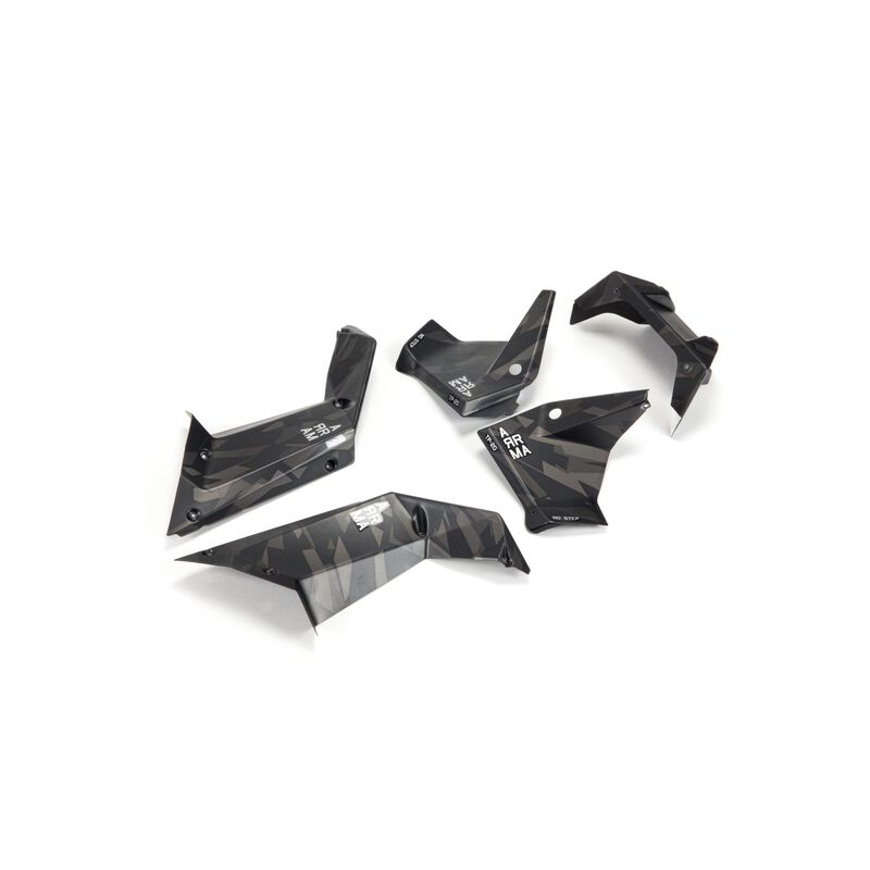 1/7 Guard Set Painted Black Camo: FIRETEAM