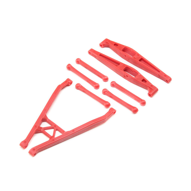 Rear Axle Link Set Red: Yeti Jr