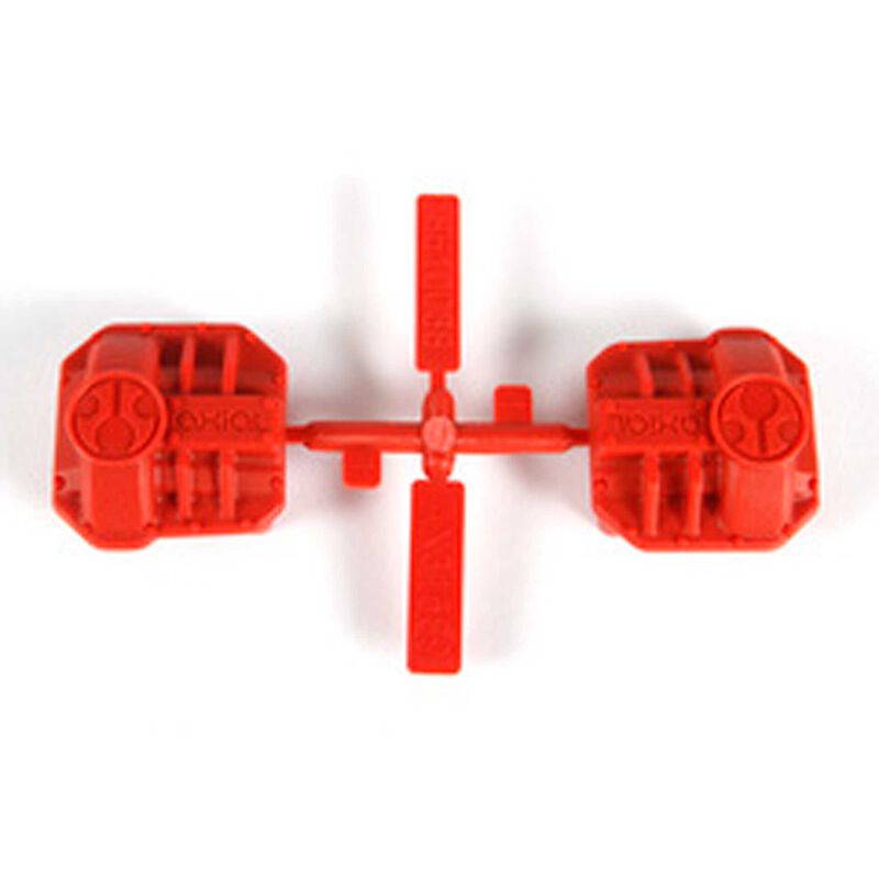 Differential Cover Red: AR44 SCX10 II