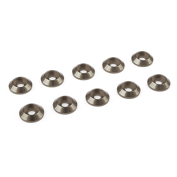 CORALLY ALUMINIUM WASHER FOR M 3 BUTTON HEAD SCREWS OD=10MM G