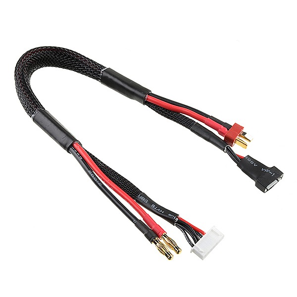 CORALLY CHARGE/BALANCE LEAD TP LUG 4S CHARGER 6S XH CONNECTOR