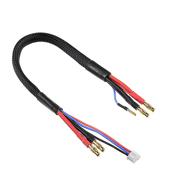 CORALLY CHARGE/BALANCE LEAD 4M M BULLIT CONNECTOR 2S CHARGER