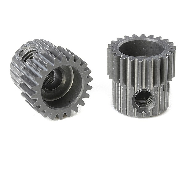 CORALLY 64 DP PINION SHORT HAR D ANODISED AL7075 22 TEETH SHA