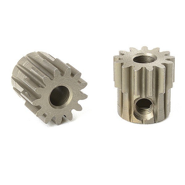 CORALLY M0.6 PINION SHORT HARD ENED STEEL 13 TEETH SHAFT DIA.