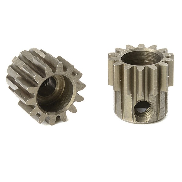 CORALLY M0.6 PINION SHORT HARD ENED STEEL 14 TEETH SHAFT DIA.