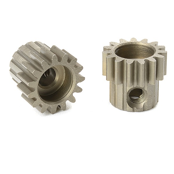 CORALLY M0.6 PINION SHORT HARD ENED STEEL 15 TEETH SHAFT DIA.