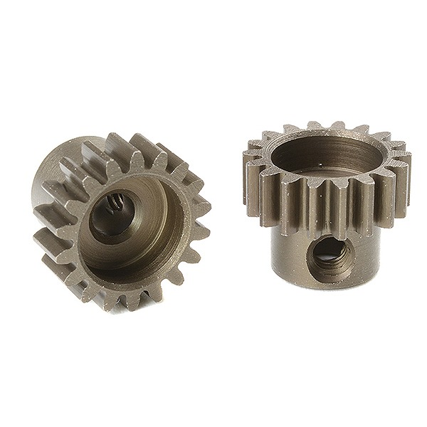 CORALLY M0.6 PINION SHORT HARD ENED STEEL 18 TEETH SHAFT DIA.