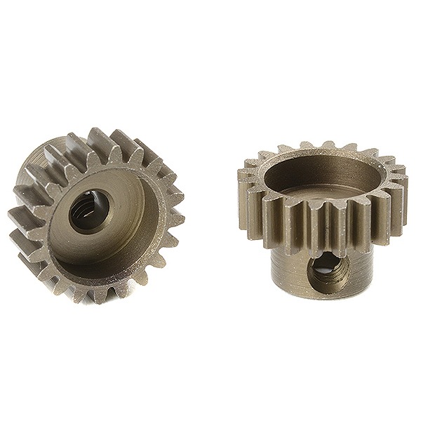 CORALLY M0.6 PINION SHORT HARD ENED STEEL 20 TEETH SHAFT DIA.