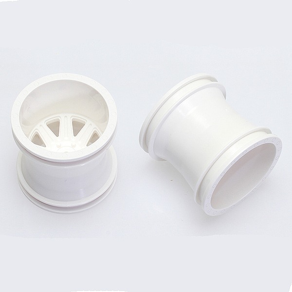 CEN MONSTER TRUCK WHEEL (WHITE) 2.2" X 2.4" - (CEN-CQ0605)