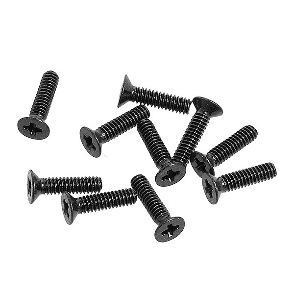 CEN M2X8MM FLAT HEAD SCREW (10PCS) - (CEN-G36143)
