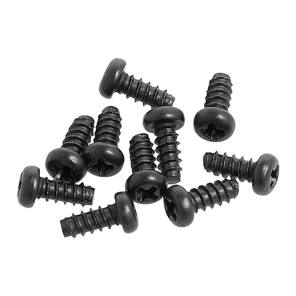 CEN M2.5X6MM TP ROUND HEAD SCREW (10PCS) - (CEN-G36184)