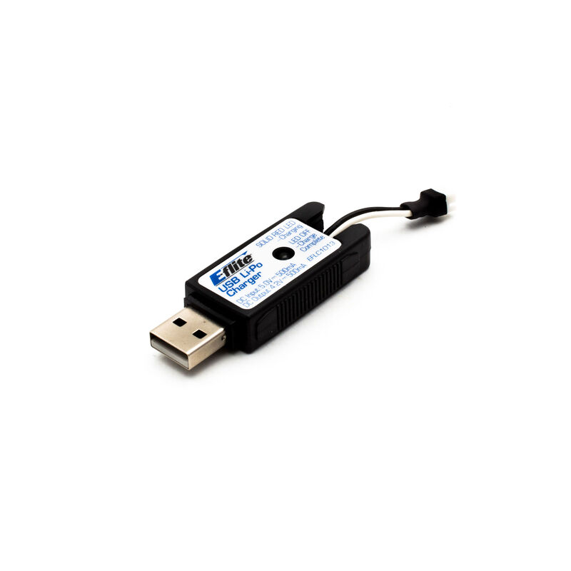 1S USB Li-Po Charger 500mAh High Current UMX