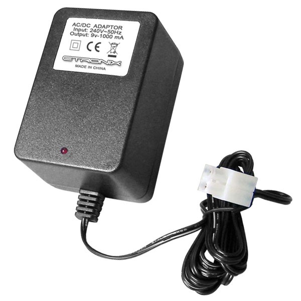 ETRONIX EURO AC WALL CHARGER 1000mah FOR 7.2V w/TAMIYA PLUG