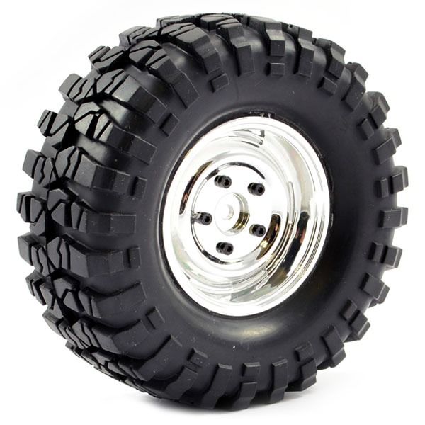 FASTRAX 1:10 CRAWLER SAWBLOCK 1.9 SCALE WHEEL 108MM TYRE