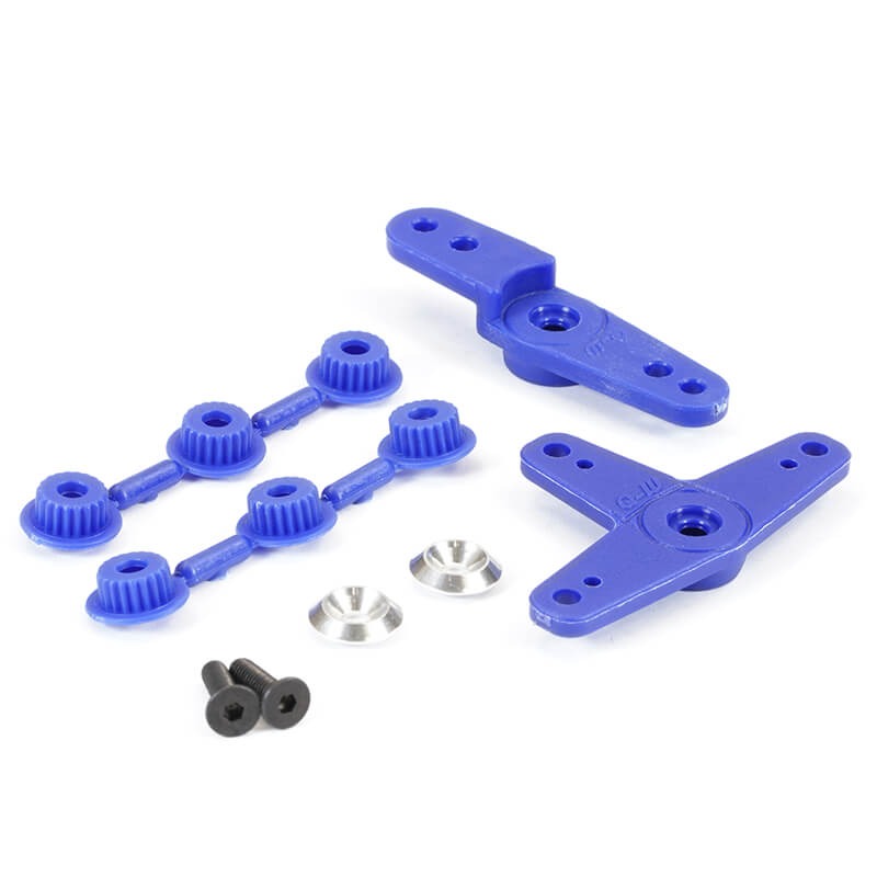 FASTRAX SUPER SERVO HORN 2 BLUE