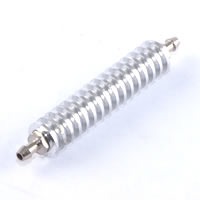 FASTRAX 1/8TH EXHAUST GAS COOLER SILVER w/MOUNTS