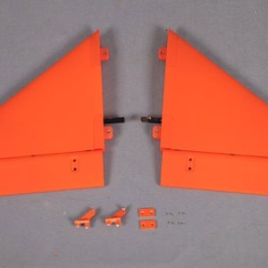 FMS 90MM SUPER SCORPION HORIZONTAL STABILIZER ORANGE