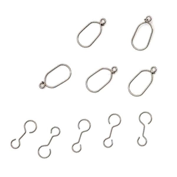 JOYSWAY MAINSAIL LUFF RINGS AN D SAILS ATTACHMENT HOOK (PK5)
