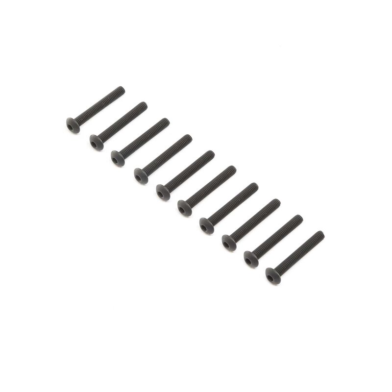 Button Head Screws Steel Black Oxide M4 x 30mm (10)