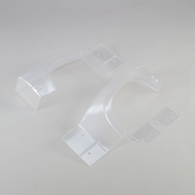 Left and Right Rear Fender Set Clear: Super Baja Rey