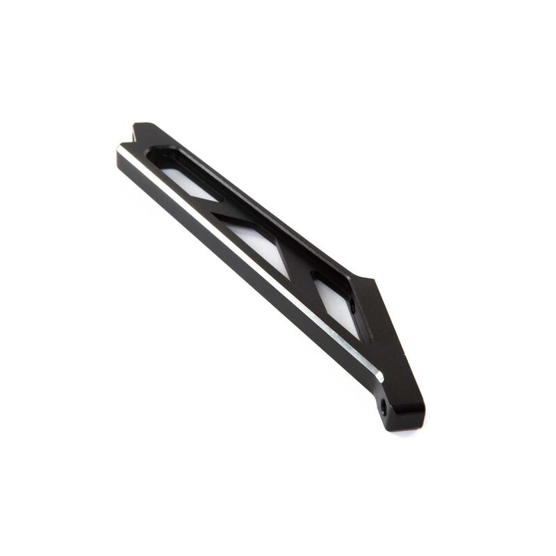 Chassis Brace Front Black Aluminum:  DBXL-E