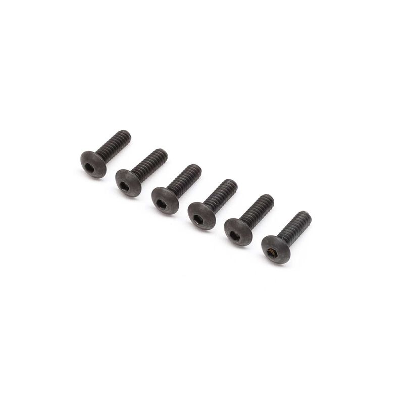 Button Head Screws 4-40 x 3/8 (6)