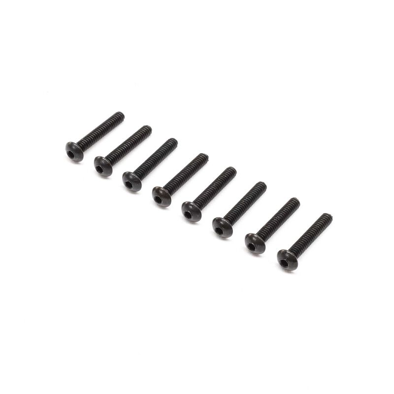 Button Head Cap Screws 2-56 x 1/2 (8)