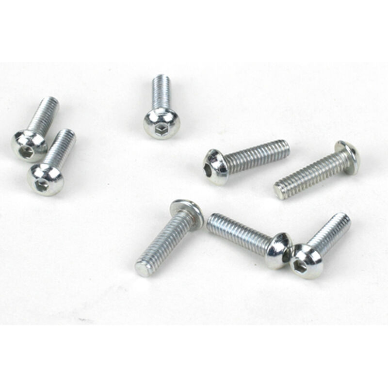 Button Head Screws  5-40 x 1/2 (8)