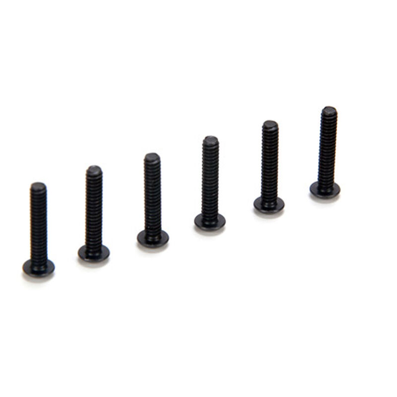Flat Head Screws 4-40 x 5/8 (6)