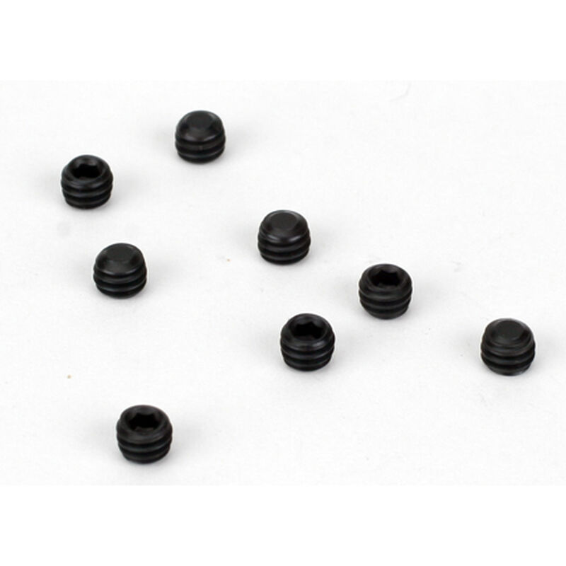 Flat Point Setscrews 8-32 x 1/8 (8)