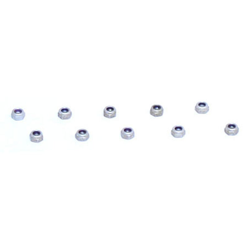 Aluminum Mini-Nuts 4-40 (10)