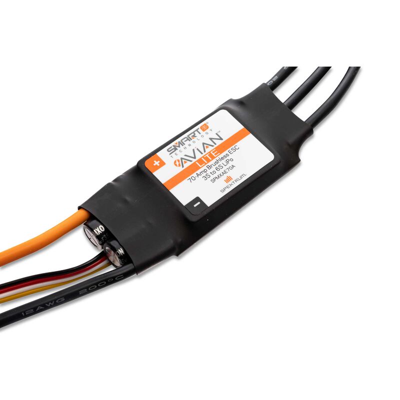 Avian 70-Amp Smart Lite Brushless ESC 3S-6S: IC5