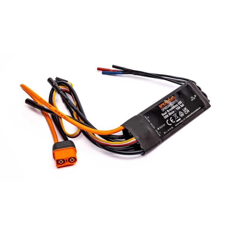 Avian Dual ESC 30A Main 15A Tail 3S-4S: Eclipse 360