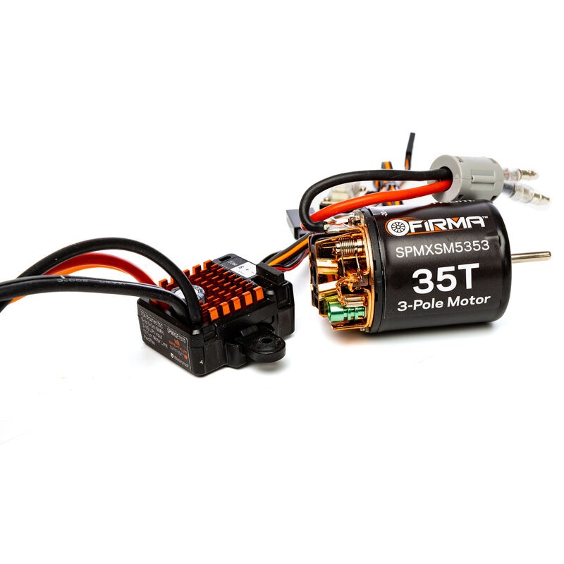 Firma 70A Brushed Smart ESC 2S-3S: IC3 / 35T Brushed Motor Combo