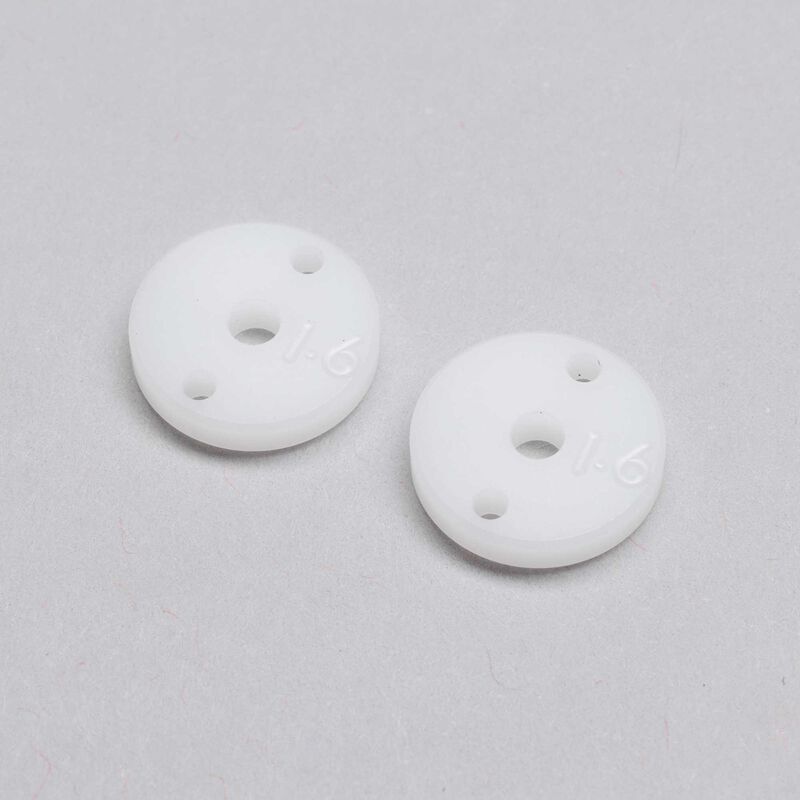 Machined Shock Pistons 2.3mm 2 x 1.6mm G3 (2)
