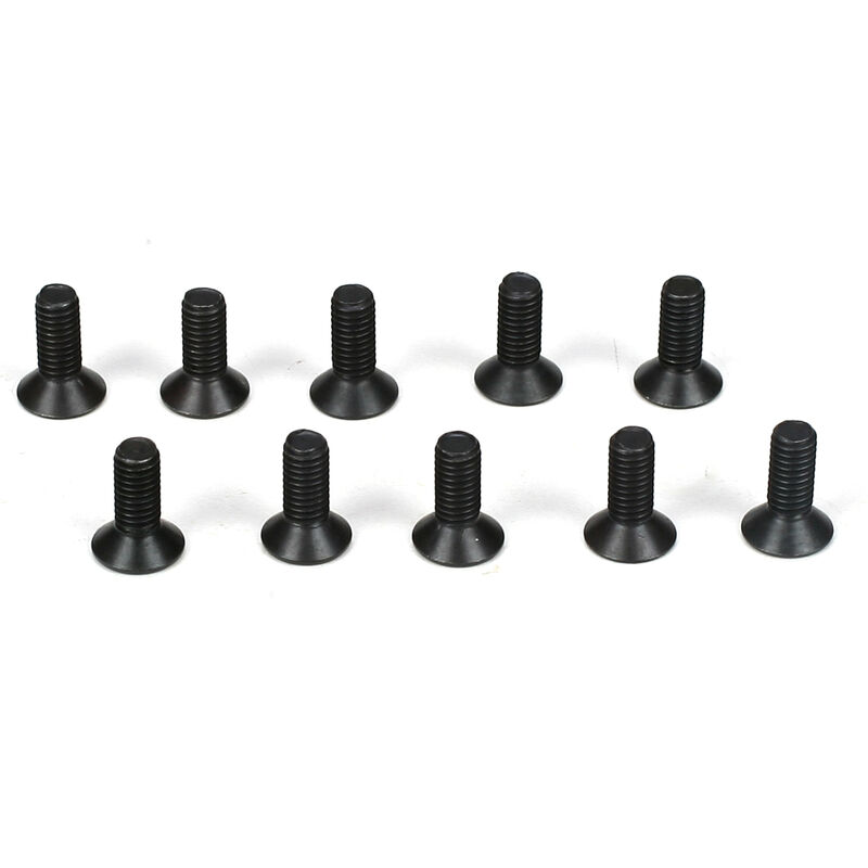 Flathead Screws M3 x 8mm (10)