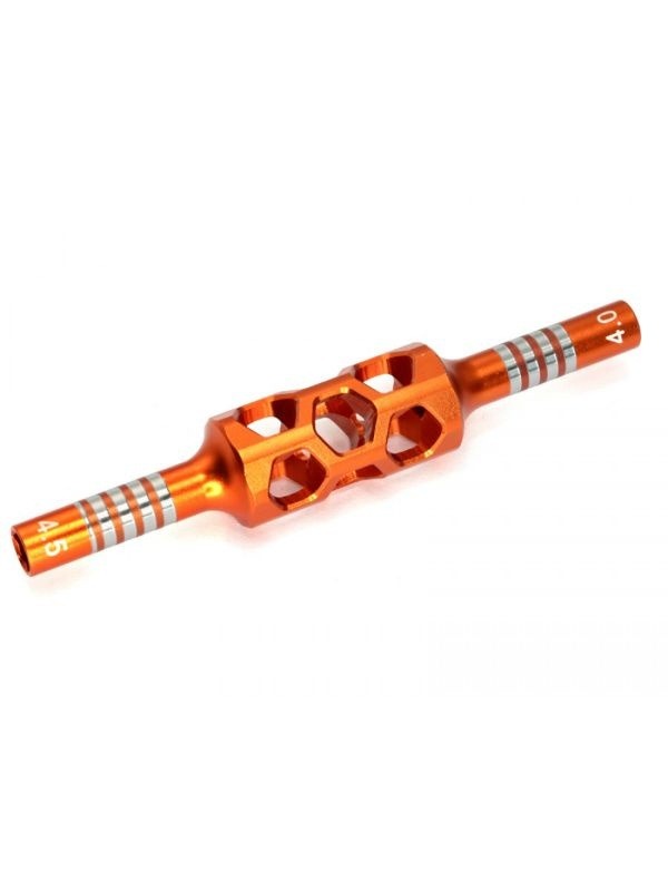 Nut Driver 4.0MM & 4.5MM (Orange) ARROWMAX (1/32 Mini 4WD Special Tools)