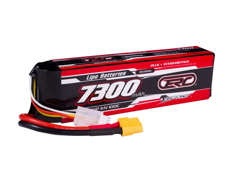 SUNPADOW 7300-11,1V-3S1P-100C - XT60 - Soft Case - 29*45*154