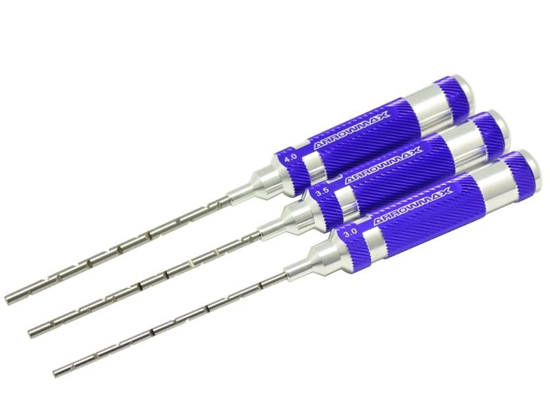 ARM REAMER SET 3.0 , 3.5 & 4.0 x 120mm ARROWMAX (Special Tools)