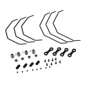 Sway Bar Set and Hardware (3 Each Front and Rear): 5IVE-T MINI WRC