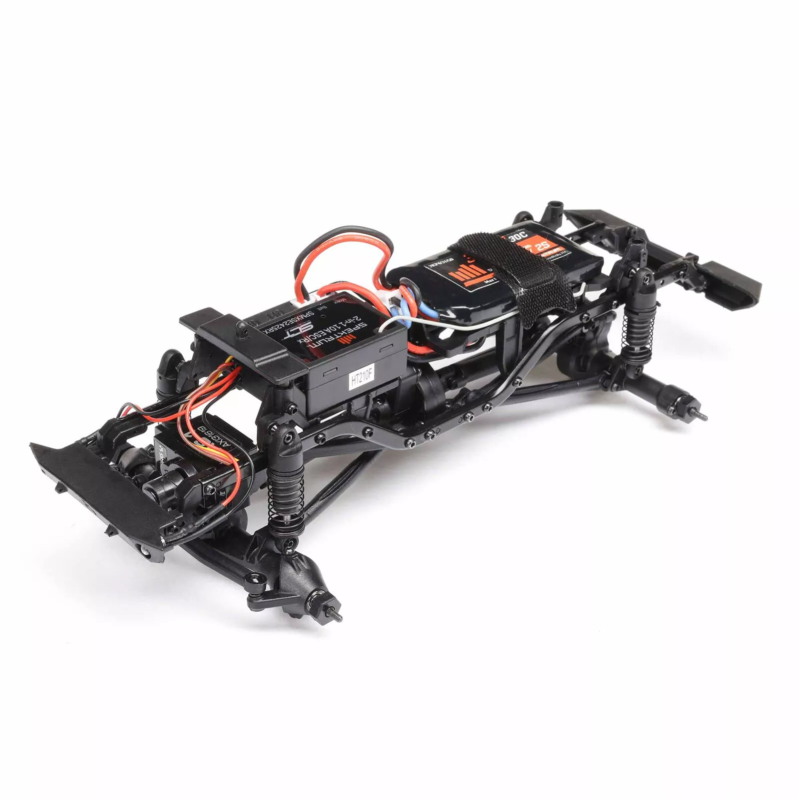 1/24 SCX24 Jeep Wrangler JLU 4X4 Rock Crawler Brushed RTR Gray - immagine 5