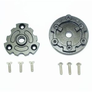 CUSTODIA AMMORTIZZATORE TRASMISSIONE IN ALLUMINIO - SET 8 PEZZI nero GPM TRX 1/10 E-REVO