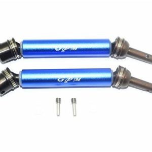 ASSE POSTERIORE N. 45 IN ACCIAIO TEMPERATO CON CORPO IN LEGA - SET 6 PEZZI blu GPM TRX XO-01