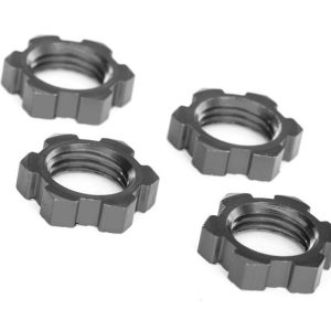 Dadi Ruota 17mm Alluminio Grigio (4)